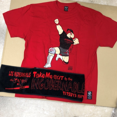 キン肉マンコラボ　内藤哲也×ジェロニモ-Tシャツ・タオル